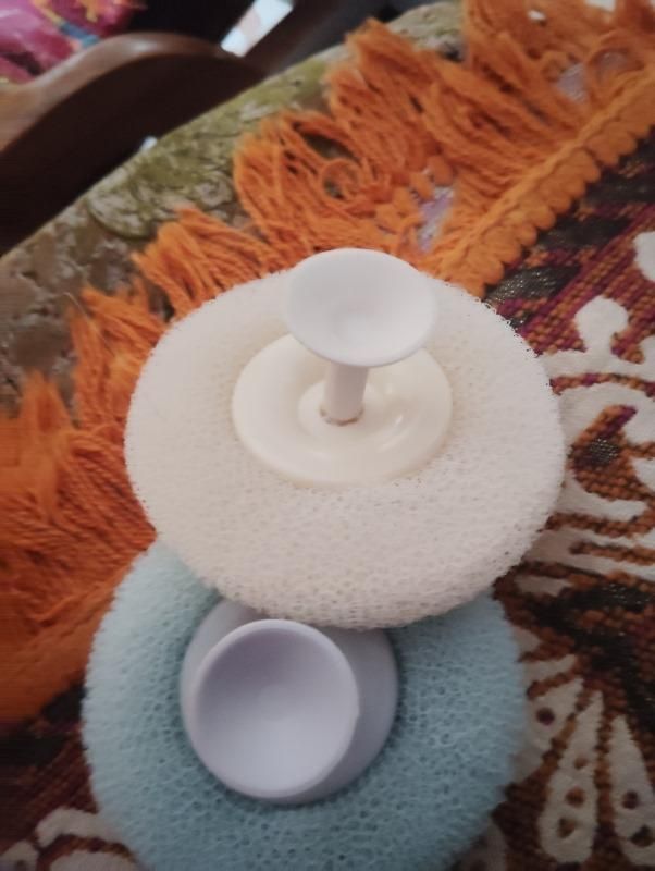 Bath Towel Scrub Bath Massage Shower Ball With Sucker Scrub