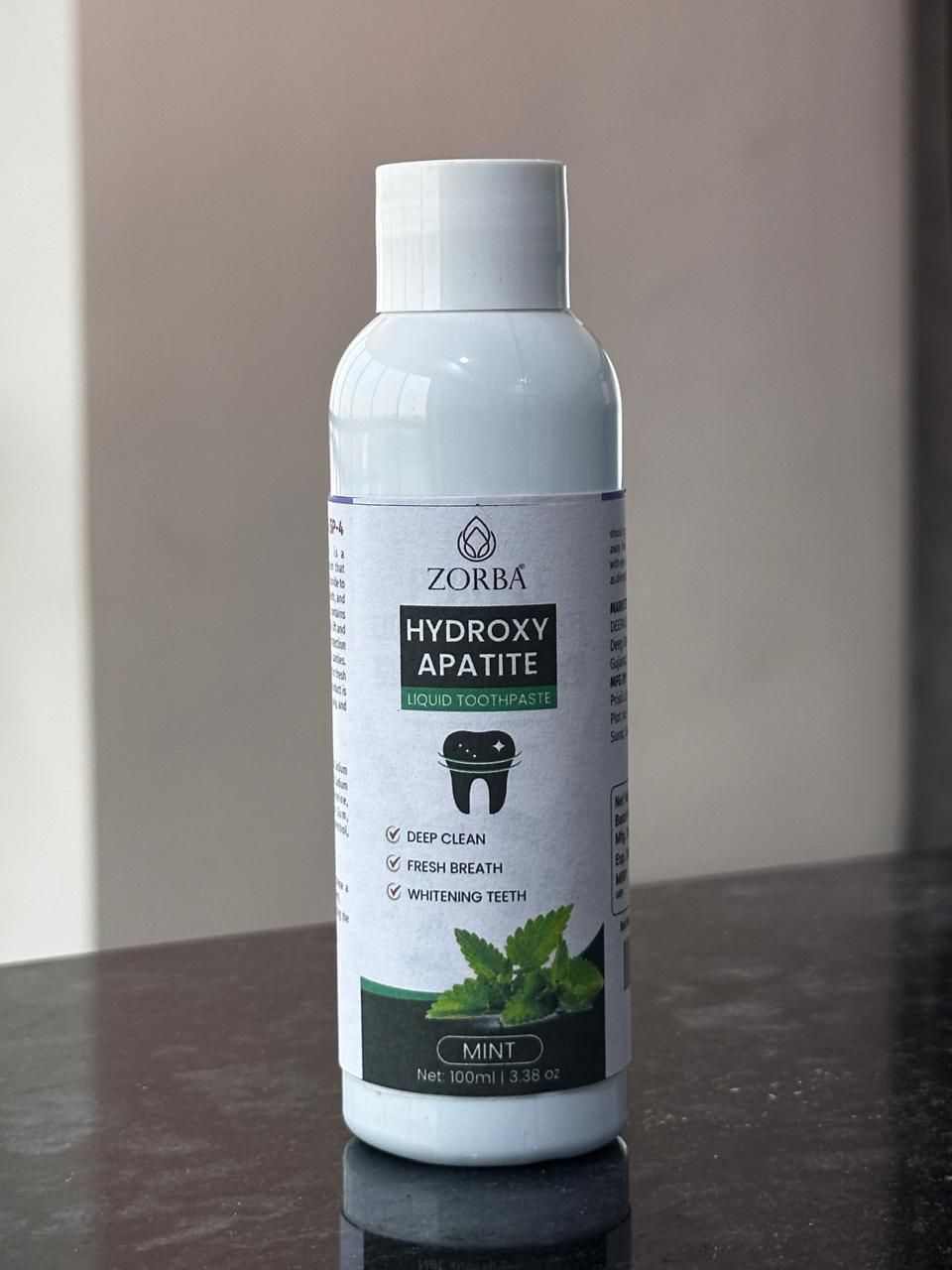 ZORBA Hydroxy Apatite Liquid Toothpaste 200ml Pack of 2