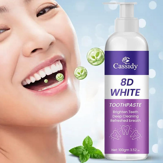 8D White Toothpaste 200 g Pack of 2