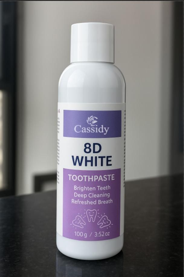8D White Toothpaste 200 g Pack of 2