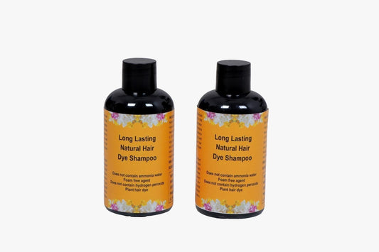 Long Lasting Natural Hair Dye Shampoo 100ML (Pack of 2)