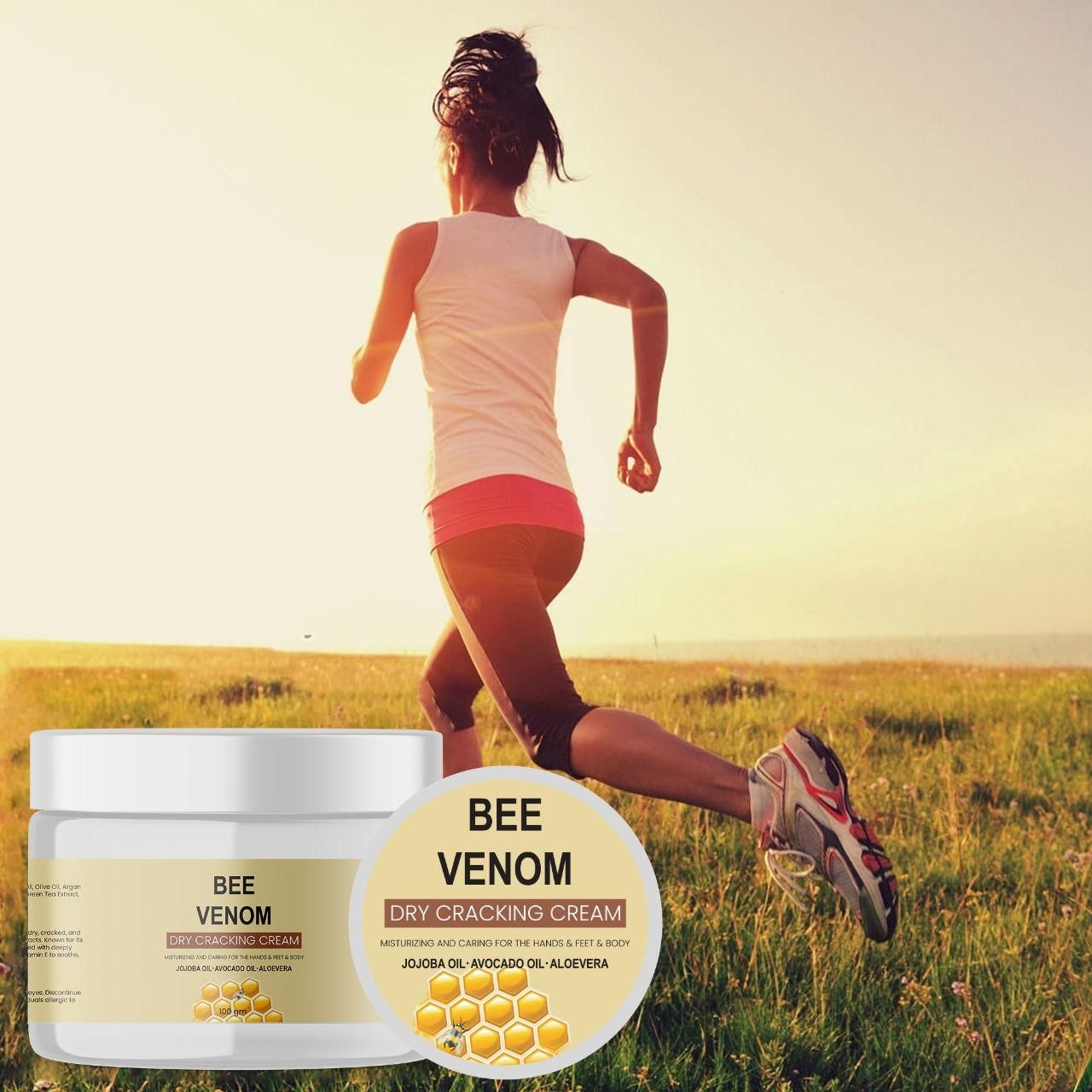 Bee Venom Dry Cracking Cream 200 gm Pack of 2