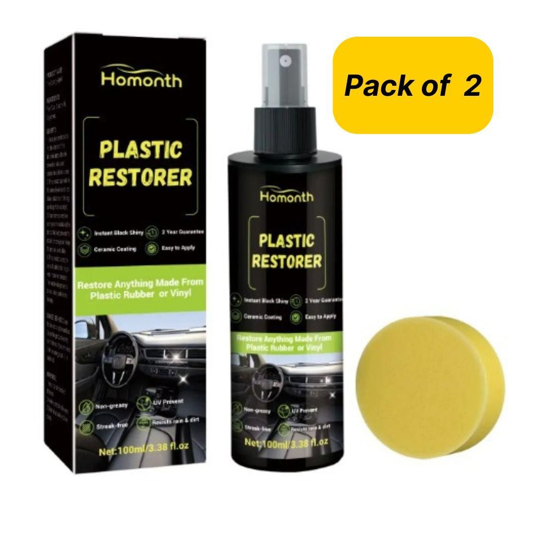 Car Plastic Restorer 100ML (Pack of 2)