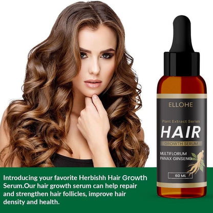 ELLOHE Plant Extract Series Hair Growth Serum 120ml Pack of 2