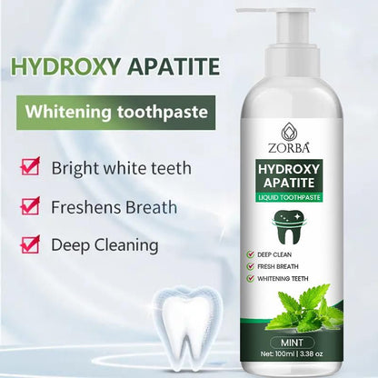 ZORBA Hydroxy Apatite Liquid Toothpaste 200ml Pack of 2