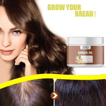 ZEG GINGER OIL 100GM ? 100% Natural Multipurpose Oil for Hair, Skin & Body (Pack of 2)