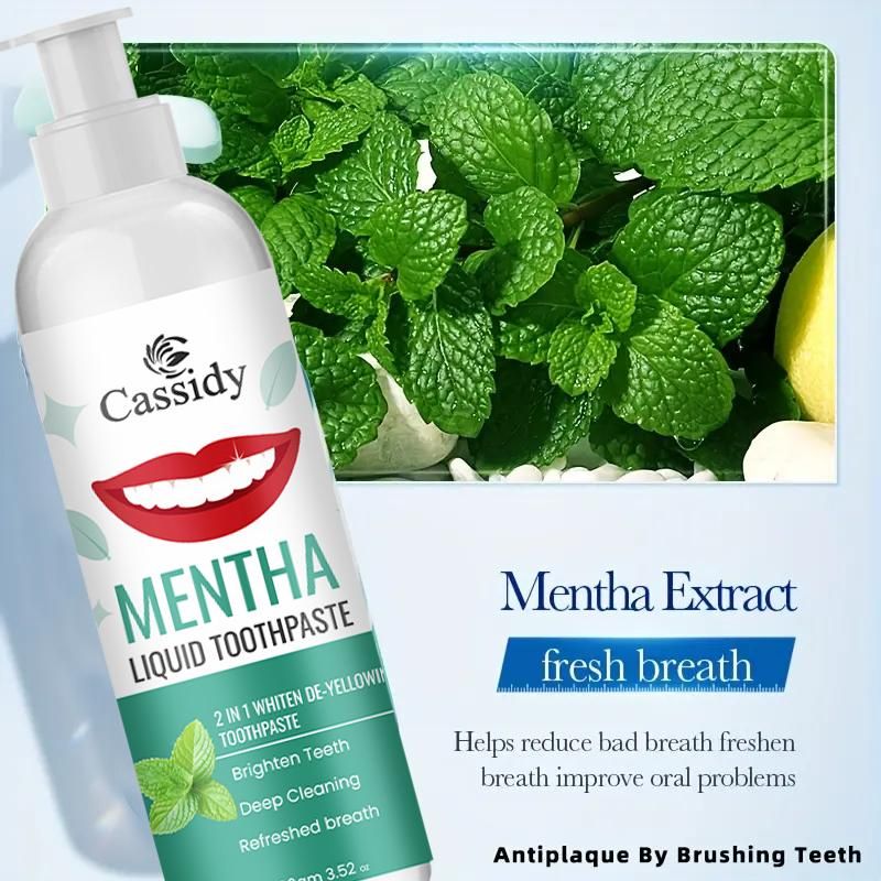 Mentha Liquid Toothpaste 200gm Pack of 2
