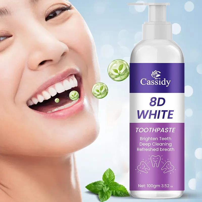 8D White Toothpaste 200 g Pack of 2
