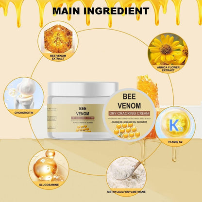Bee Venom Dry Cracking Cream 200 gm Pack of 2