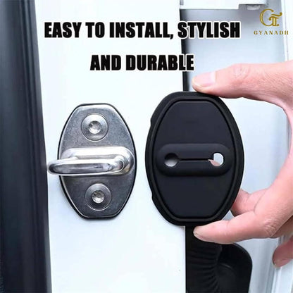 Car Door lock Protector Cover (4pc-Pack of 1)