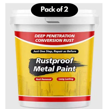 Rustproof Metal Paint 600 ml Pack of 2