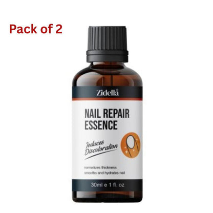 Zidella Advanced Nail Repair Essence for Discoloration & Damage ? 30ml (Pack of 2)