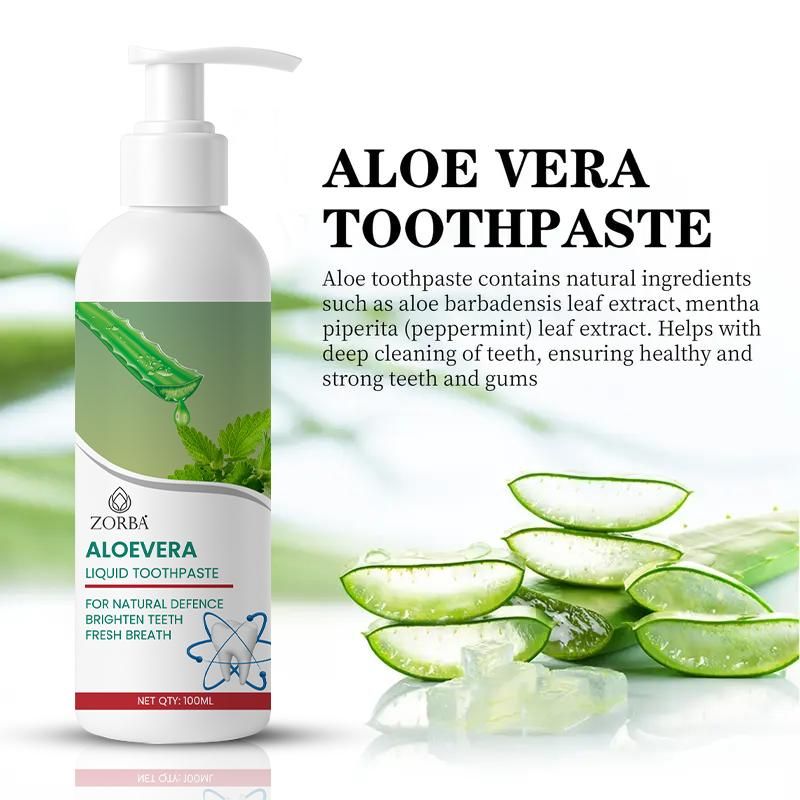 Zorba Aloe Vera Liquid Toothpaste 100ML (Pack of 2)