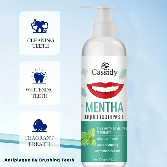 Mentha Liquid Toothpaste 200gm Pack of 2