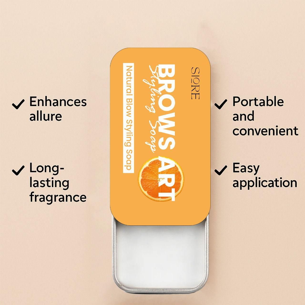 SIORE BROWS ART Styling Soap (Pack of 2)