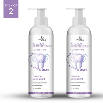 ZORBA Reflection Liquid Toothpaste 200ml Pack of 2