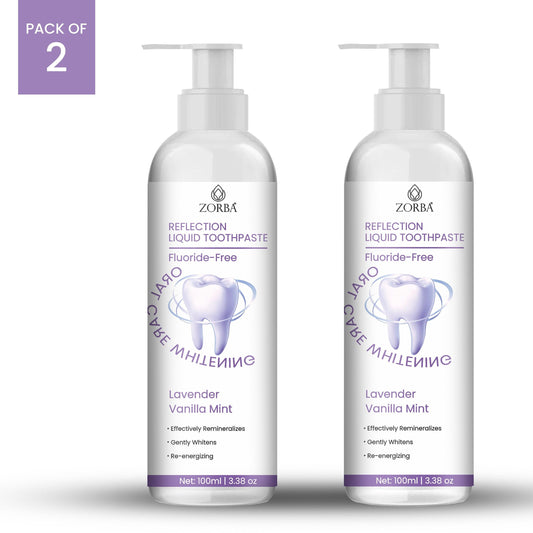ZORBA Reflection Liquid Toothpaste 200ml Pack of 2