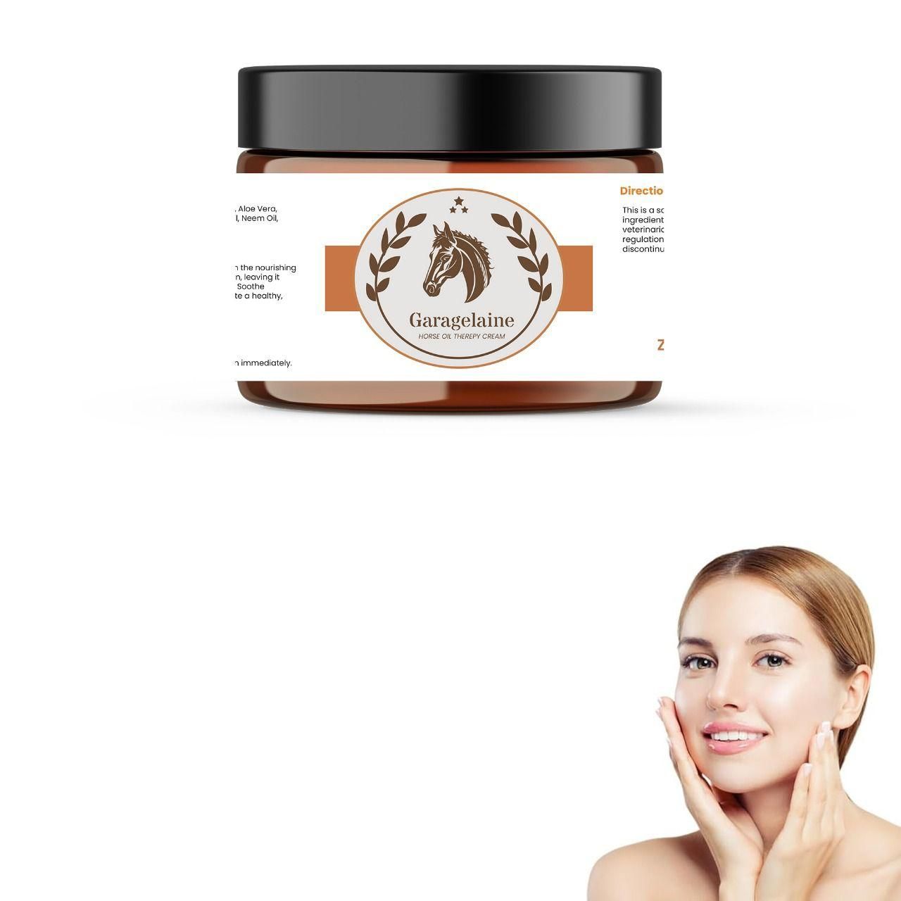 Garagelaine Horse Oil Therepy Cream 240gm Pack of 2