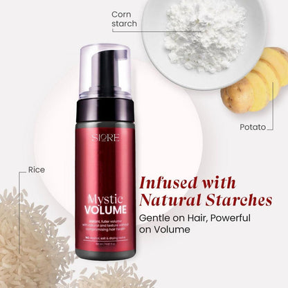 Siore Mystic VOLUME Spray ? Instant, Fuller Hair with Natural Texture