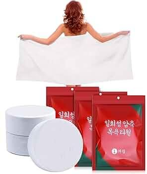 10 Pcs Compressed Bath Towel Tablets