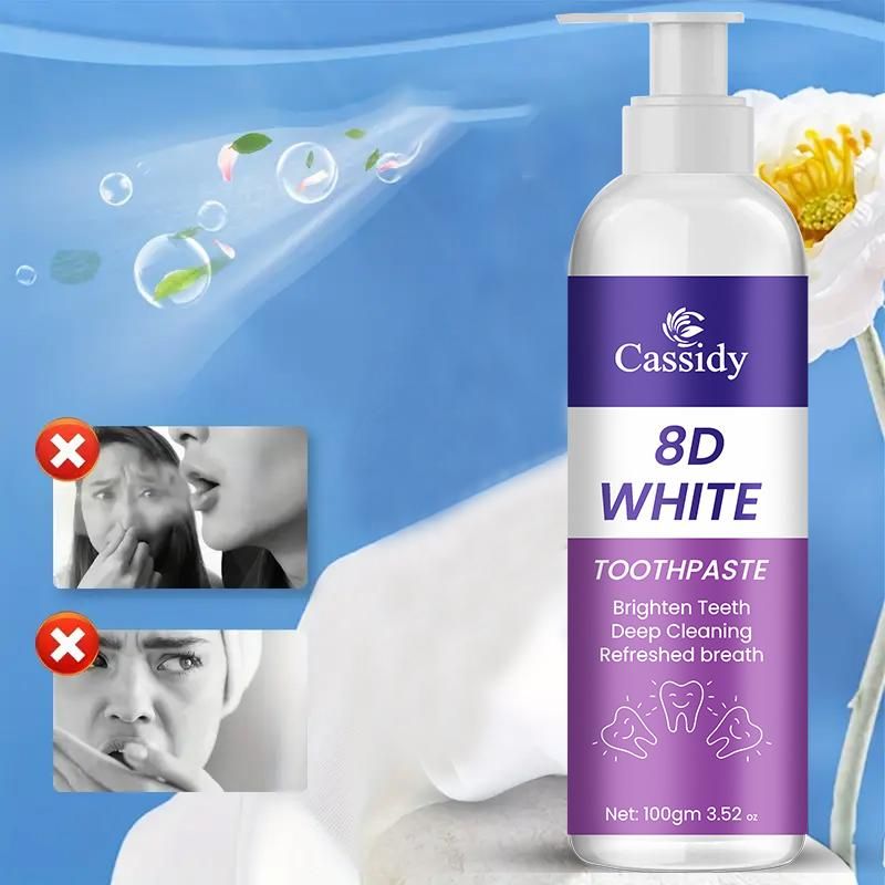 8D White Toothpaste 200 g Pack of 2